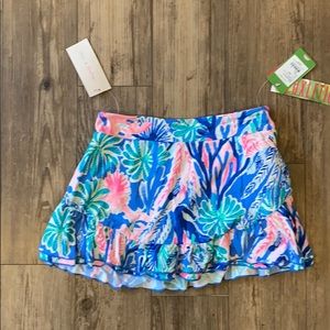 Lilly Pulitzer Luxletic skort UPF 50 NWT sz S